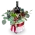 Box flowers & wine